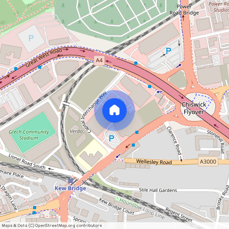 Kew Bridge Rise, Kew Bridge, London, TW8