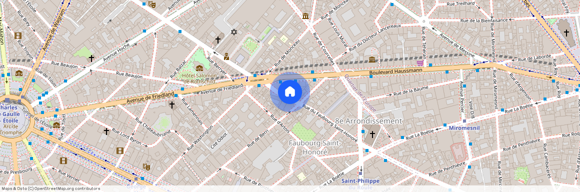 Faubourg saint honoré 184, Rue du Faubourg Saint-Honoré, Paris