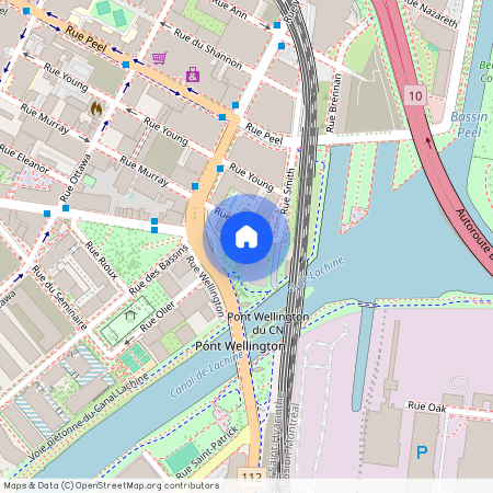 100 Rue Murray, app. 1001, Montréal (Le Sud-Ouest), H3C1A2