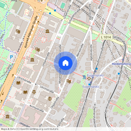 Eugenstraße 13, 70182 Stuttgart