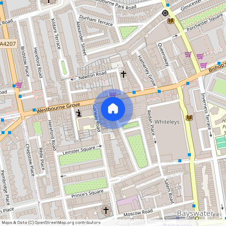 Kensington Gardens Square, Bayswater, W2 4BQ, London