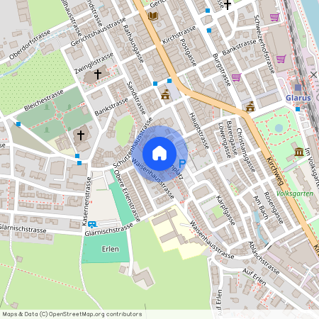 8750, Glarus, Zaunplatz, 14