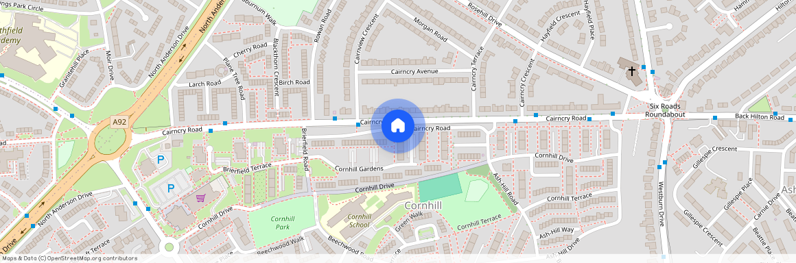 Cornhill, AB16 5YH, Aberdeen,