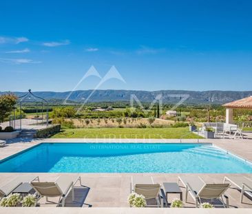 Gordes - Belle maison de vacances avec piscine chauffée et vue exce... - Photo 2