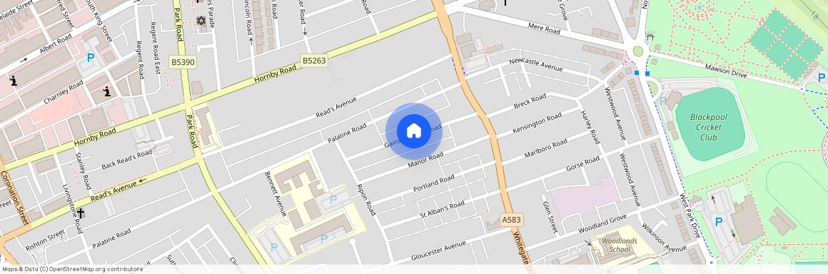 Gainsborough Road, Blackpool, FY1