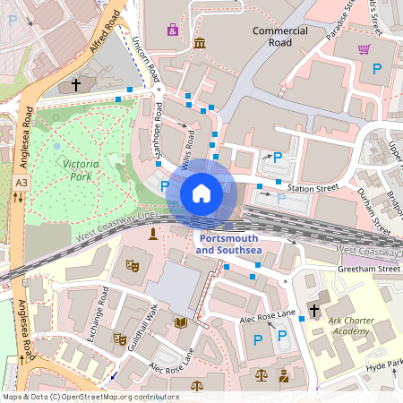 Commercial Road, Portsmouth, Hampshire, PO1