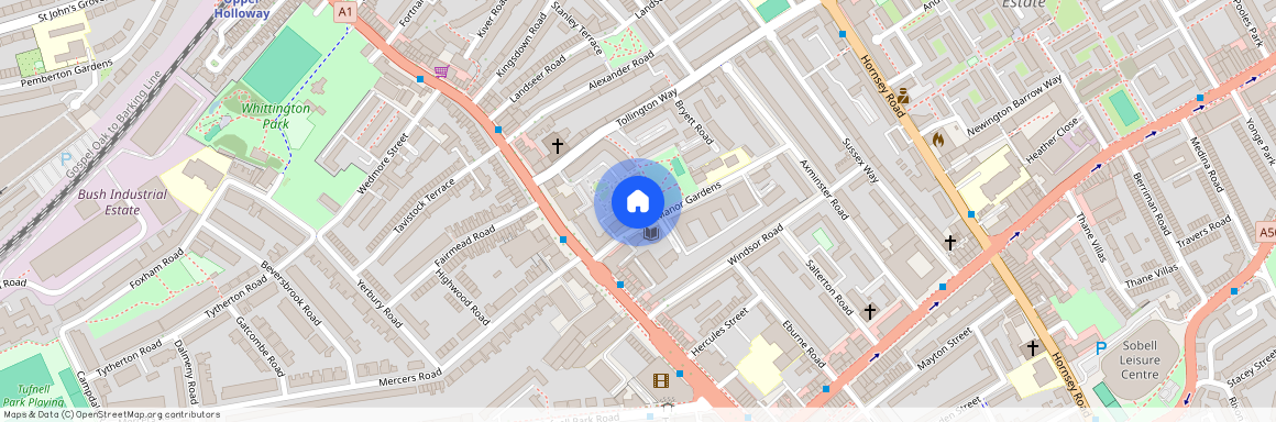 Manor Gardens London, 4, N7