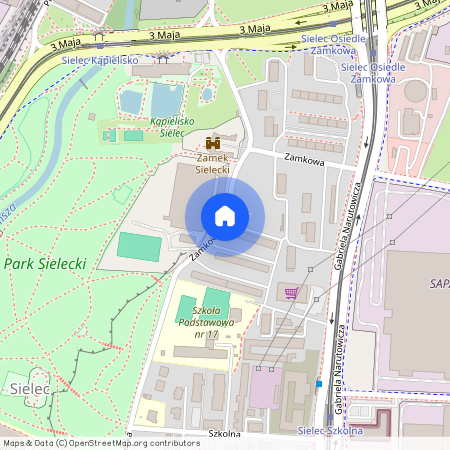 ul. Zamkowa, Sielec, Sosnowiec, śląskie