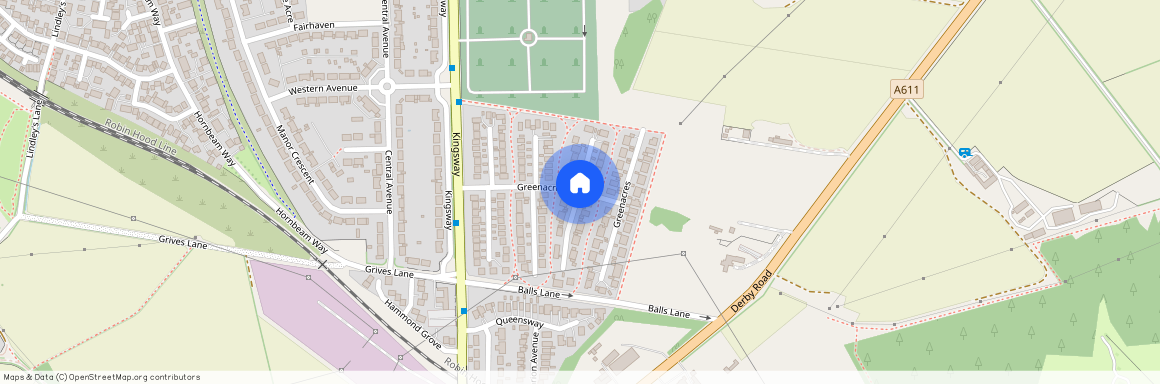 Greenacres, Nottingham, NG17