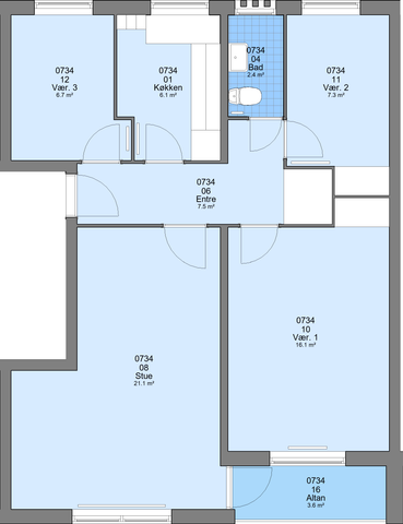 Dammen, 3, 1.th., 6330, Padborg - Photo 5