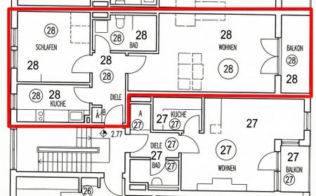 Ruhige 2-Zimmer-Wohnung mit Balkon in gepflegter Wohnanlage - Photo 2