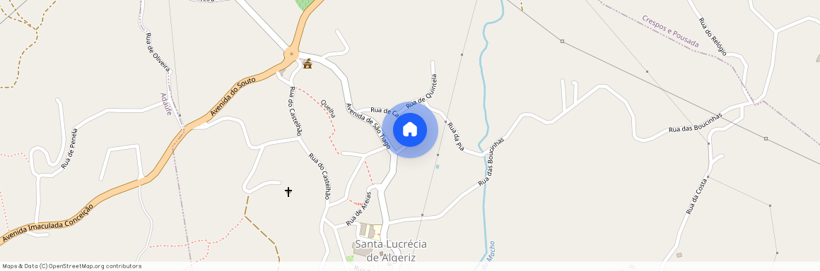 Santa Lucrécia de Algeriz e Navarra, Braga, Braga