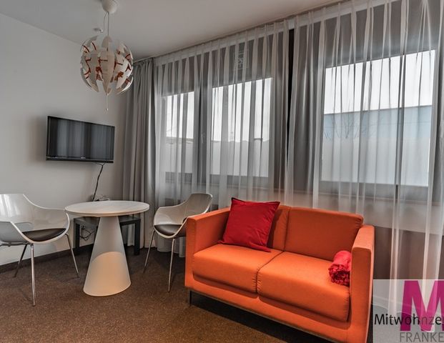 Apartment mit gehobener Komplettausstattung am Nürnberger Hafen - Foto 1