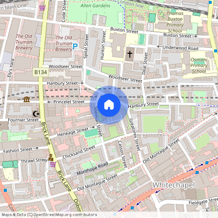 London, Hanbury Street, E1 5JH