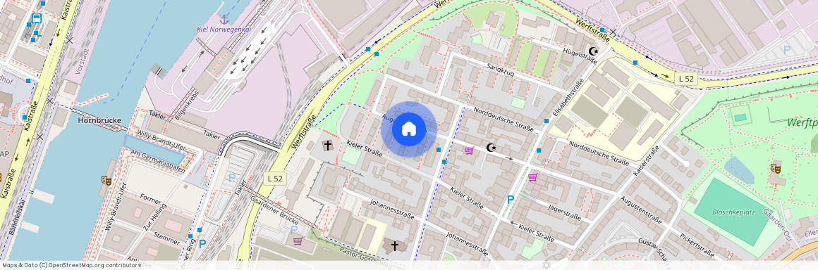 Augustenstr. 8, 24143 Kiel OT Gaarden-Ost