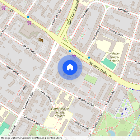 Albrechtstr., 12167 Berlin-Bezirk Steglitz-Zehlendorf, Germany
