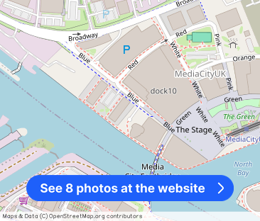 Blue, Media City UK, Salford, Greater Manchester, M50 - Photo 1