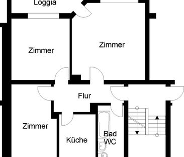 Freundliche 3-Zimmer-Wohnung mit Balkon - Photo 1