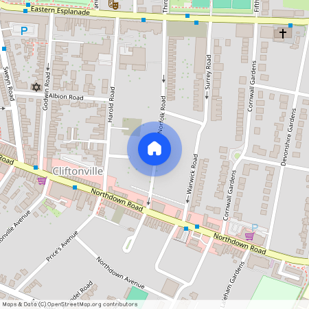 Norfolk Road, Cliftonville, Margate, CT9 2HZ, Kent