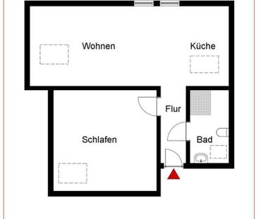 Aufwendig sanierte 2 Zimmer-Dachgeschoss-Wohnung in ruhiger Lage - Foto 6