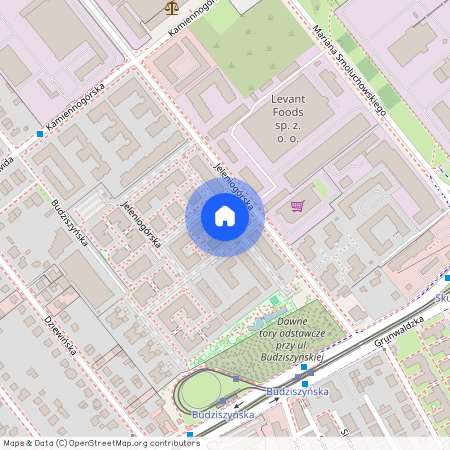 ul. Jeleniogórska, Junikowo, Grunwald, Poznań, wielkopolskie