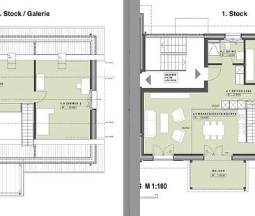 4.5 Zimmer, 132 m², 1. Stock - Photo 3