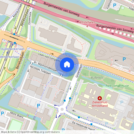 Maimonideslaan 165, Langerhuize, 1186DV, Amstelveen