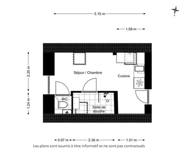 Studio te huur - Photo 3