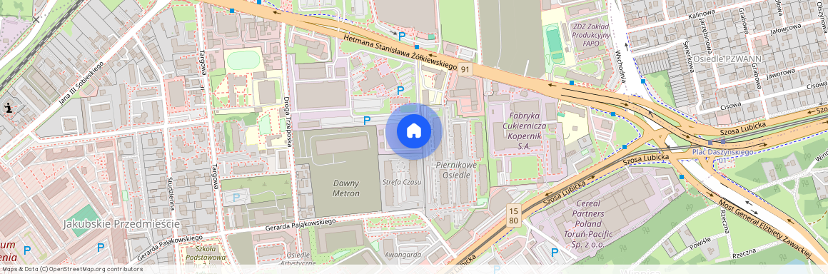 szosa Lubicka, Jakubskie Przedmieście, Toruń, kujawsko-pomorskie