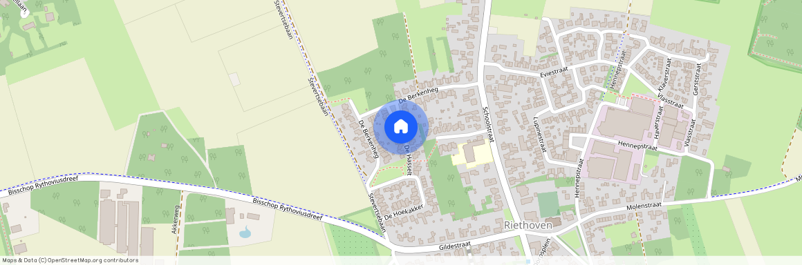 De Hasselt e.o., 5561 CG, Riethoven