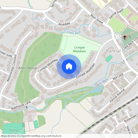 Crimple Meadows, Pannal, Harrogate, North Yorkshire, HG3