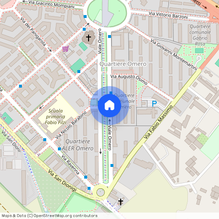 Viale Omero, Włochy, Milan