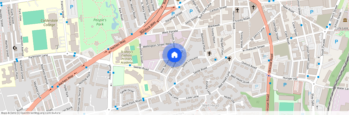 Savile Park Road, Halifax, West Yorkshire, HX1