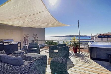 Cannes Palm Beach - magnifique 4 pièces avec toit terrasse vue mer - Photo 3