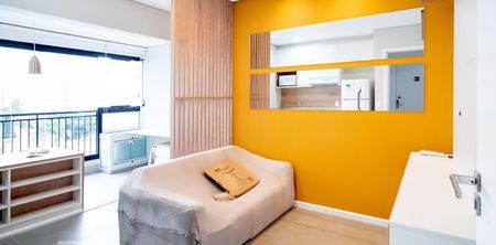Studio para alugar com 29m², 1 quarto e 1 vaga - Foto 2