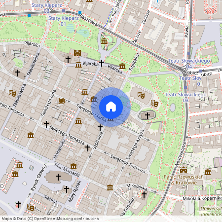 ul. Szpitalna, Stare Miasto, Stare Miasto, Kraków, małopolskie