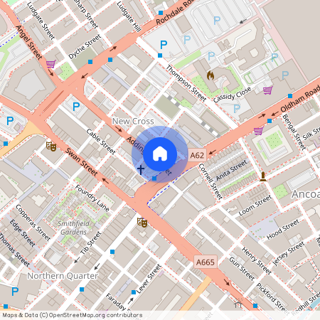 Apt.98, 2 Addington Street, Manchester, Greater Manchester, M4