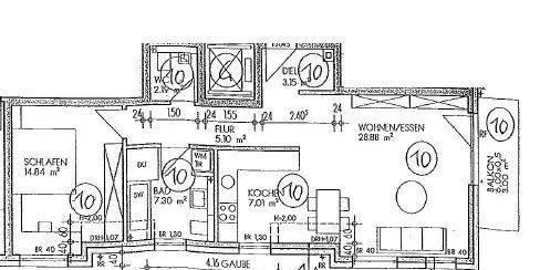 Lichtdurchflutete Wohnung in Innenstadtlage mit Balkon! Altengerecht - Photo 3
