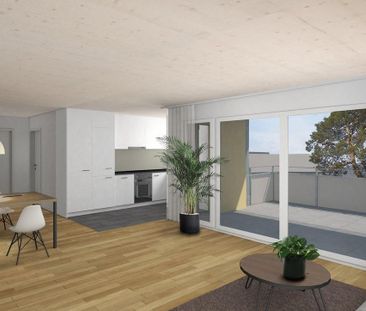 Topmoderne 2.5-ZW à 60 m2 mit grossem Balkon - Photo 1