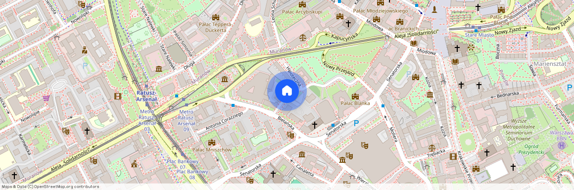 ul. Daniłowiczowska, Śródmieście Północne, Śródmieście, Warszawa, mazowieckie