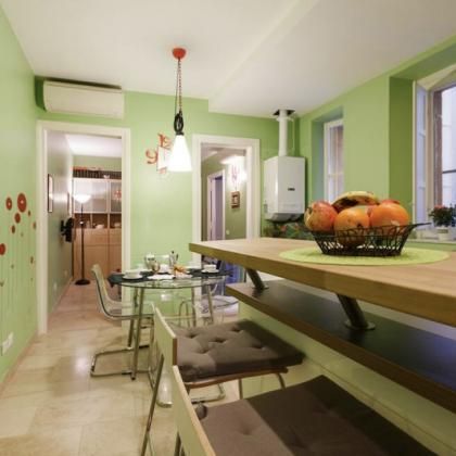 Piazza Navova: Modernly renovated apartment on 2nd floor with elevator. Fully furnished, entrance, kitchen-dining, living room, bedroom and bath. Quiet apartment in beauitufl building, air conditioning, fully equipped and furnished. Rif.#2110 - Photo 2