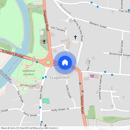 St. Peters Street, Burton-on-Trent, Staffordshire, DE15