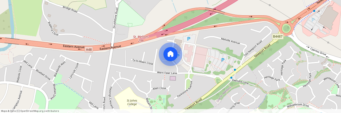 Ffordd Brynhyfryd, Old St. Mellons, Cardiff