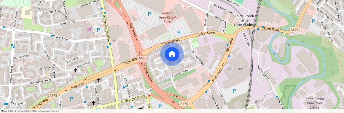 Stone Cross House, BL1