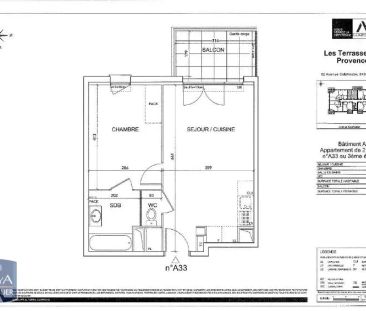 Appartement à louer 2 pièces 40.55m² - Photo 6