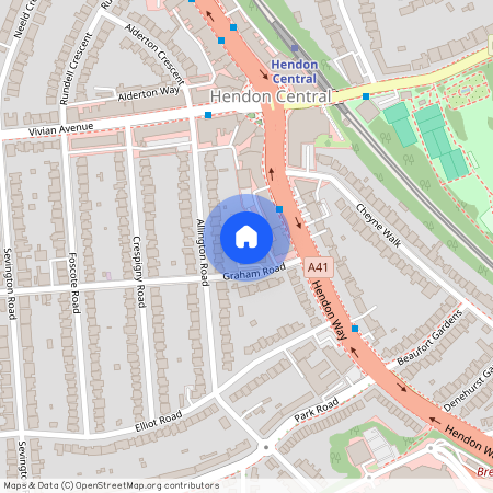 Graham Road, Hendon, NW4