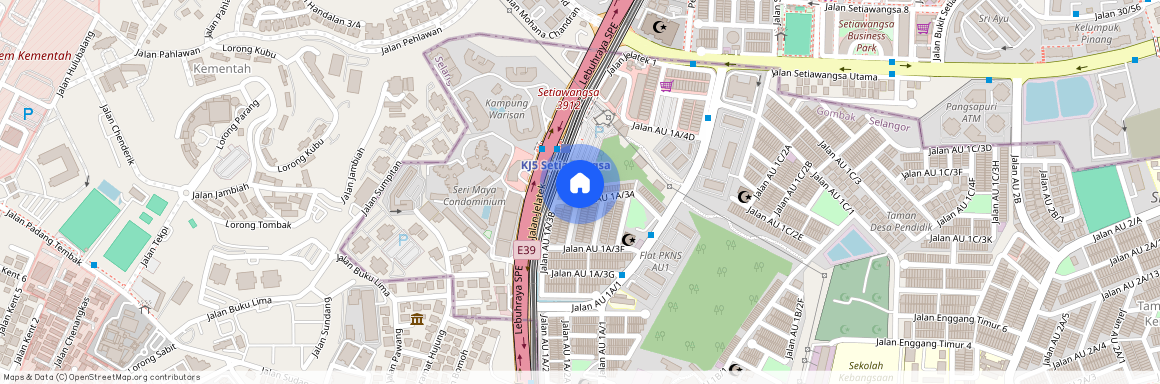 64 Jalan AU 1A/3A, Ulu Kelang, 54200 Ampang Jaya Municipal Council, Selangor, Malaysia