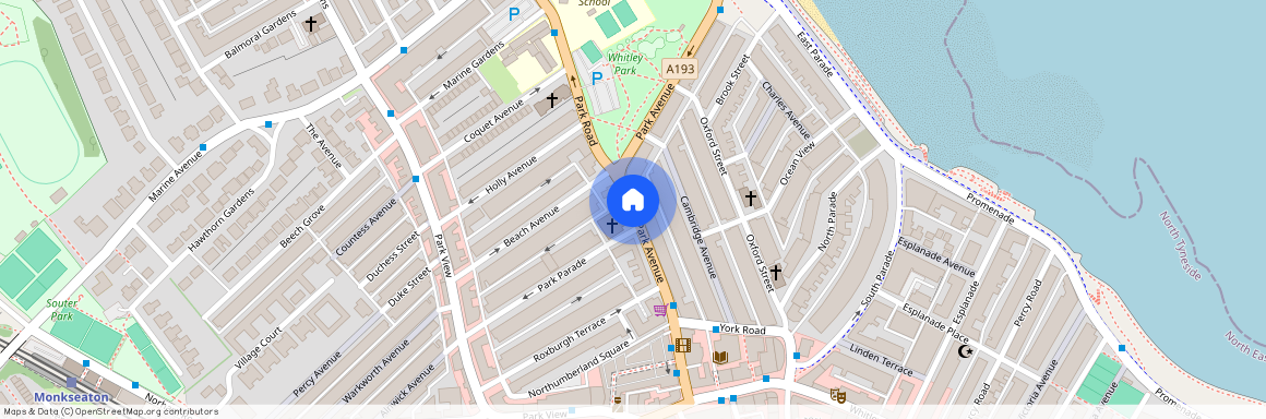 Park Avenue, Whitley Bay, NE26 1AU. * HOLIDAY LET APARTMENT *