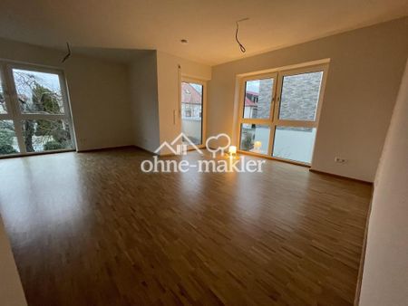 KfW 55EE-Effizienzhaus: 1-Zimmer-Wohnung mit Einbauküche, Kelleranteil & gem. Waschraum - Photo 3