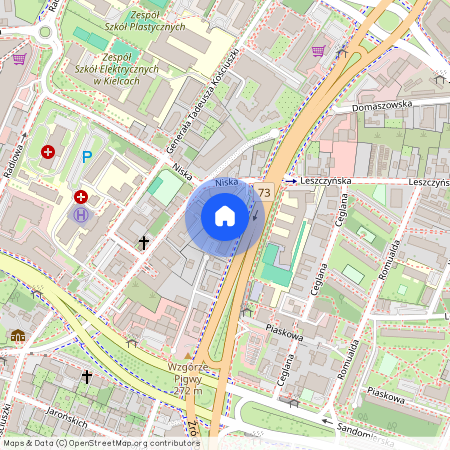 Al. Solidarności 15B, Kielce, Centrum